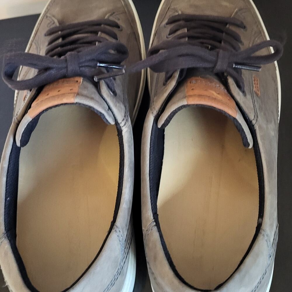 ECCO Hybrid Low Top Sneakers Men's Olive Green Danish Design Mens Size 13 - Picture 7 of 16